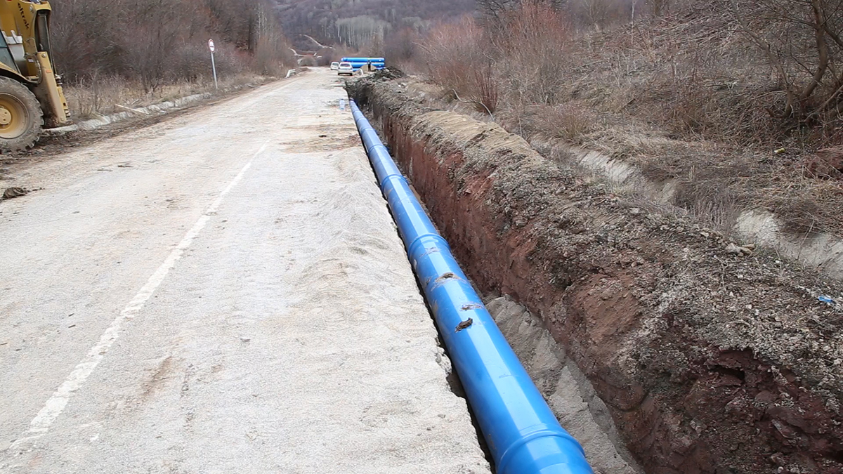 Molecor lleva agua a la ciudad búlgara de Pernik después de meses de fuerte sequía