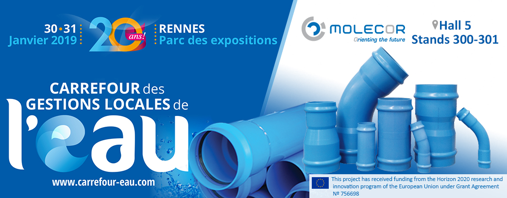 Molecor at Carrefour de l'eau 2019