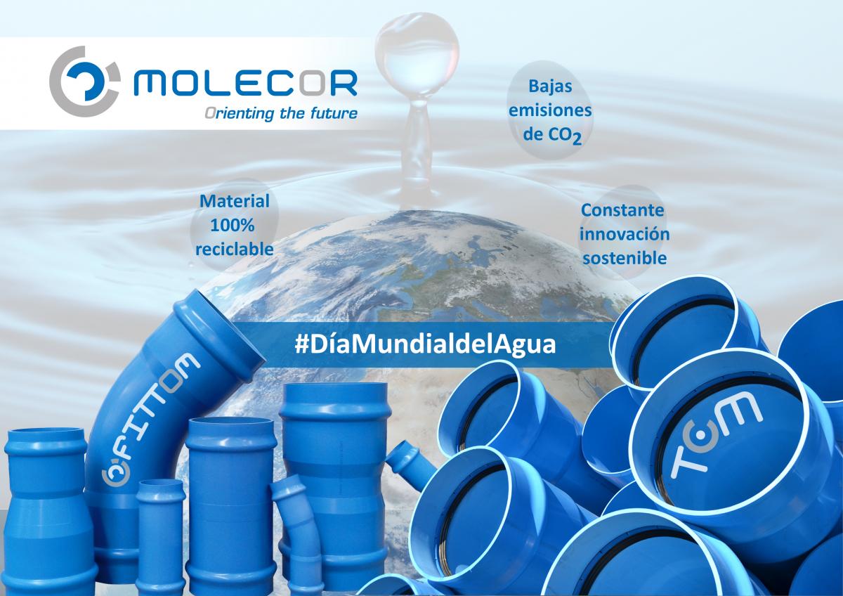 Día Mundial del Agua, Molecor refuerza su compromiso con el medioambiente