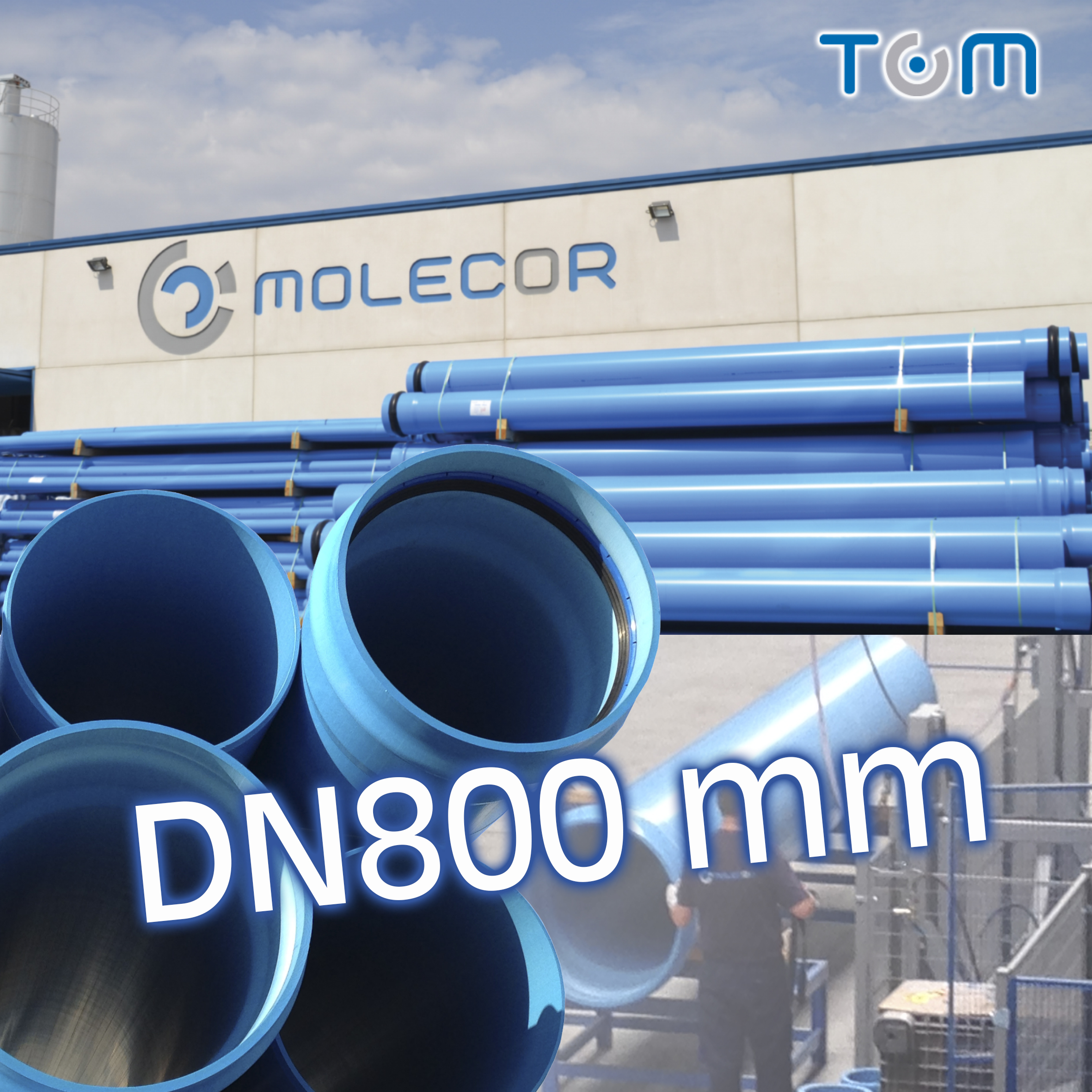 Molecor DN 800 mm (30")