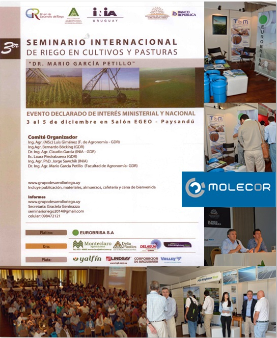 Tercer seminario internacional de riego en cultivos y pasturas