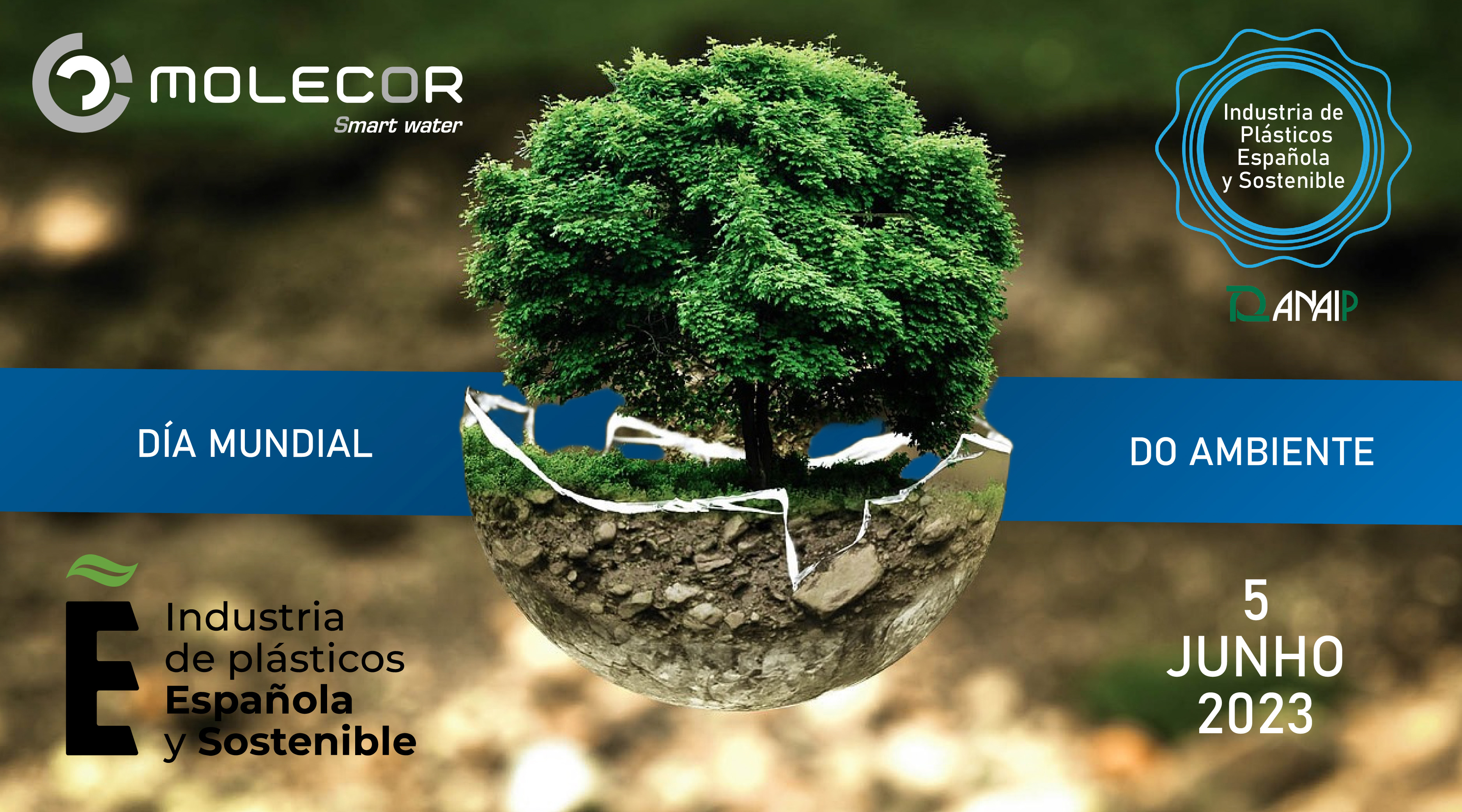 A Molecor recebe o selo de Indústria de Plásticos Espanhola e Sustentável no Dia Mundial do Ambiente