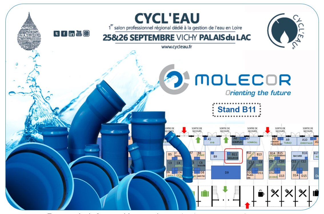 Molecor en el Cycl'Eau Vichy 2019