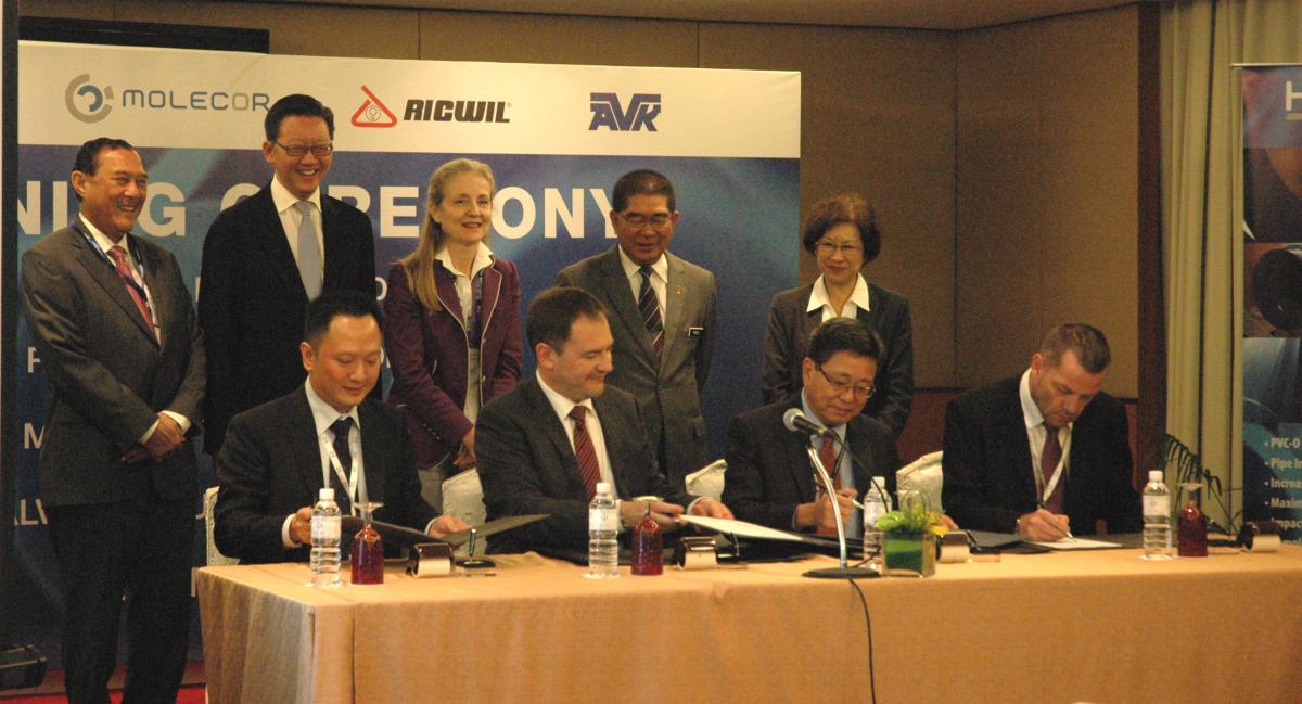 Molecor (SEA) Sdn Bhd signing ceremony 