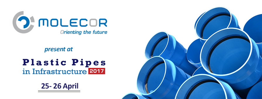 Molecor present at Plastic Pipes in Infrastructure 2017