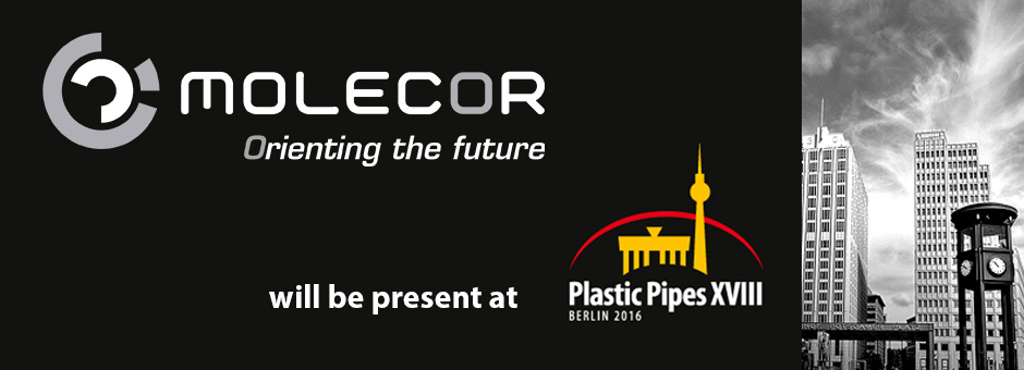 Molecor will be present in the Conference Plastic Pipes XVIII