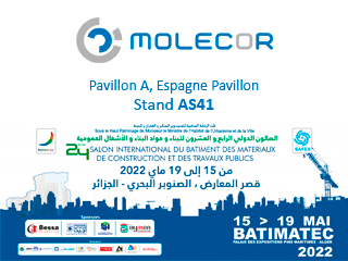 Molecor au salon Batimatec d’Alger du 15 au 19 mai 2022