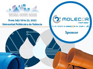 Molecor, sponsor of the WDSA CCWI Conference Program in Valencia
