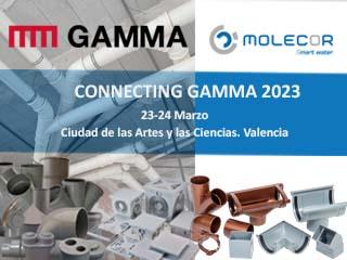 Molecor participará como expositor en CONNECTING GAMMA 2023