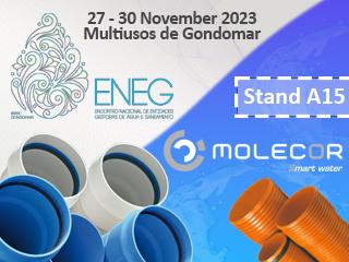 Molecor presents its latest product innovations at ENEG 2023 Molecor presents its latest product innovations at ENEG 2023