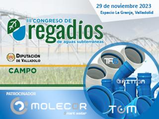 Molecor, empresa patrocinadora del III Congreso de Regadíos con aguas subterránea