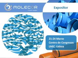 Molecor participará como expositor en el 16º Congreso del Agua en Portugal