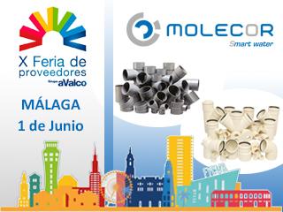 Molecor expondrá sus ultimas novedades de producto en la X Feria de proveedores de Grupo Avalco