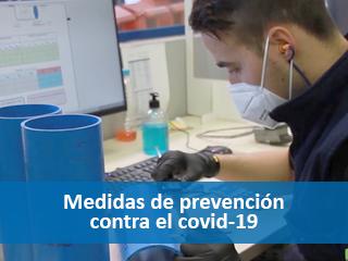 Molecor construye en tiempo récord un entorno laboral seguro para todos sus trabajadores Molecor construye en tiempo récord un entorno laboral seguro para todos sus trabajadores