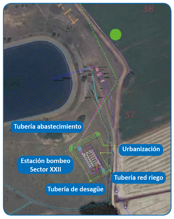 Proyecto de Transformación en Regadío del Sector XXII de la Subzona de Payuelos –Área Cea- de la Zona Regable de Riaño (León)