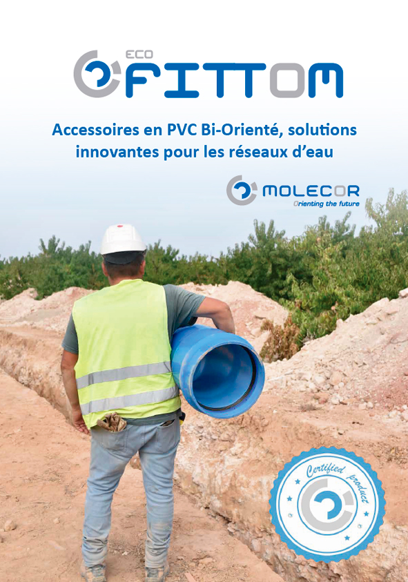 FITTOM® (Raccords pour le transport d'eau sous pression en PVC-BO) -  MOLECOR® - FranceEnvironnement