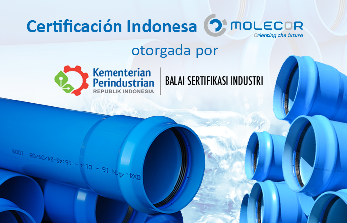 Certificación Indonesa de las tuberías TOM