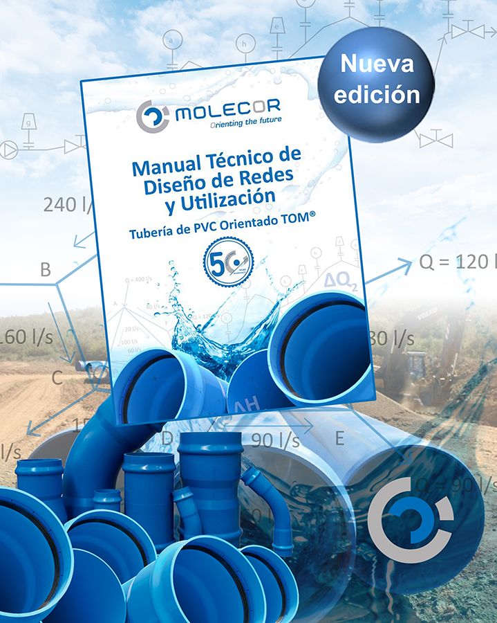 Nueva edición Manual Técnico de Diseño de Redes y Utilización Tubería de PVC Orientado TOM®
