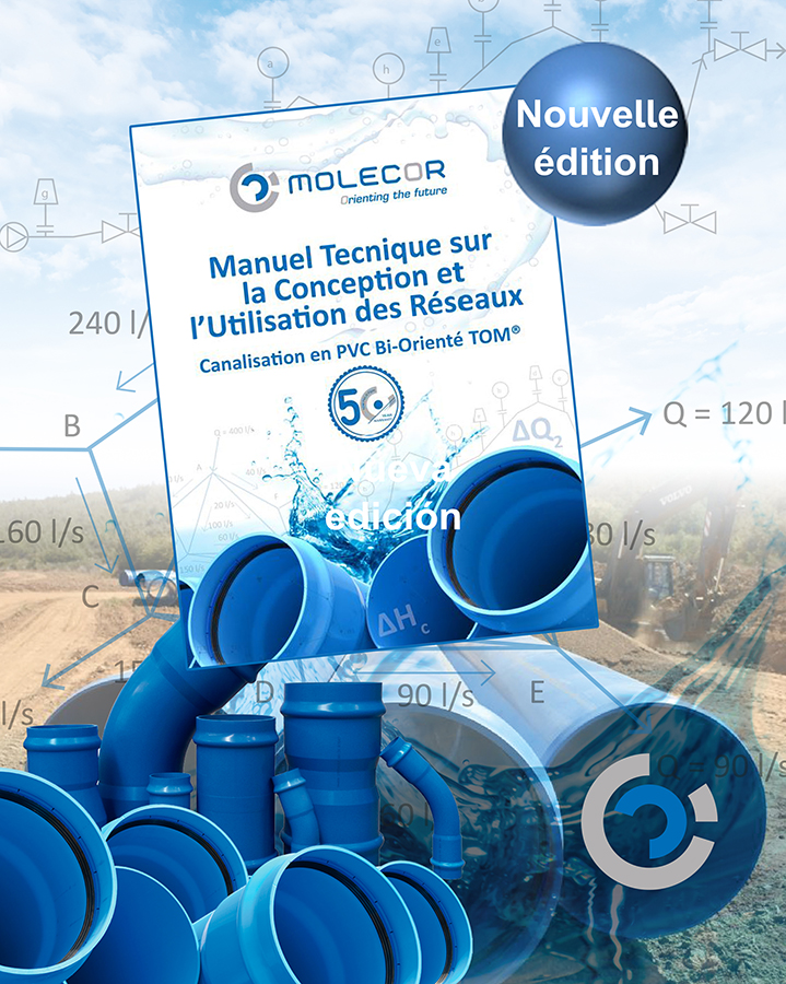 New edition of the Technical Manual for Network Design and Use - TOM® Oriented PVC Pipes 