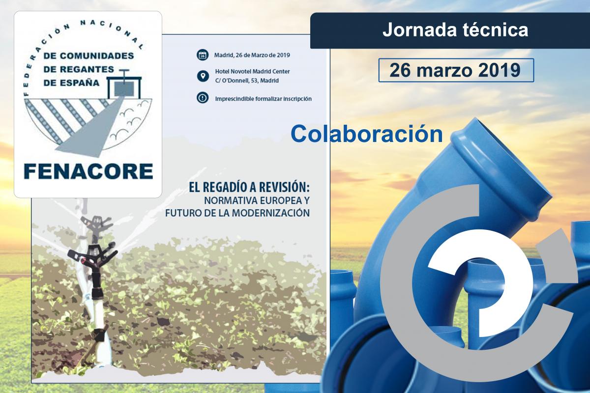 Molecor colabora en la XIX Jornada Técnica de FENACORE en Madrid