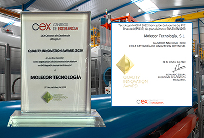 Molecor - Quality Innovation Award, QIA