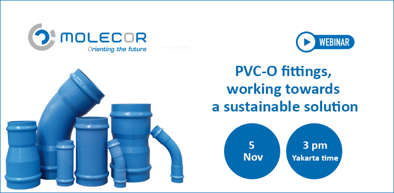 PVC-O fittings, working towards a sustainable solution
