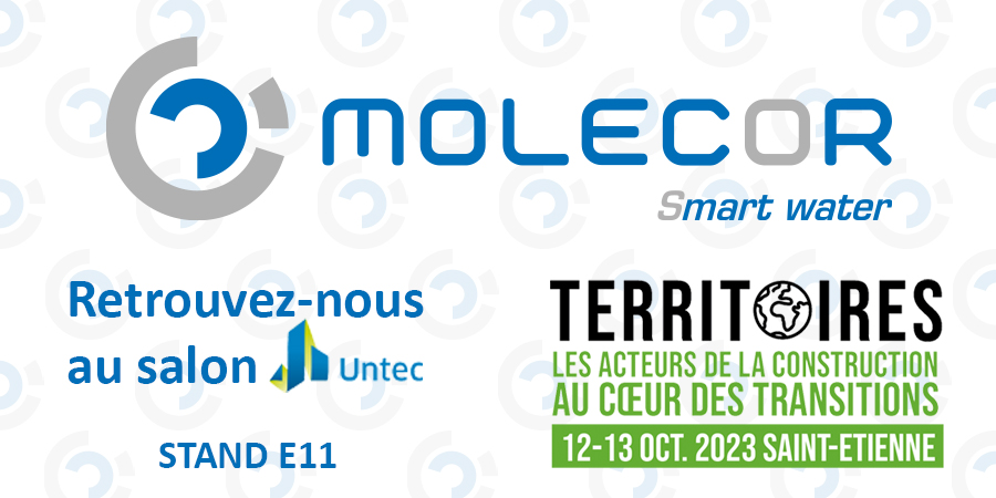 Molecor sera présent au salon Untec de Saint-Étienne les 12 et 13 octobre