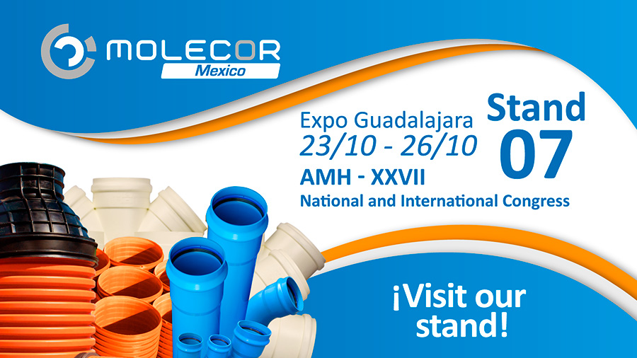 Molecor at XXVII National and International Congress of the Mexican Hidraulyc Association