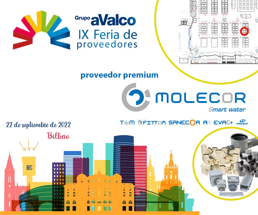 Molecor presente en la IX Feria de proveedores y socios Avalco en Bilbao