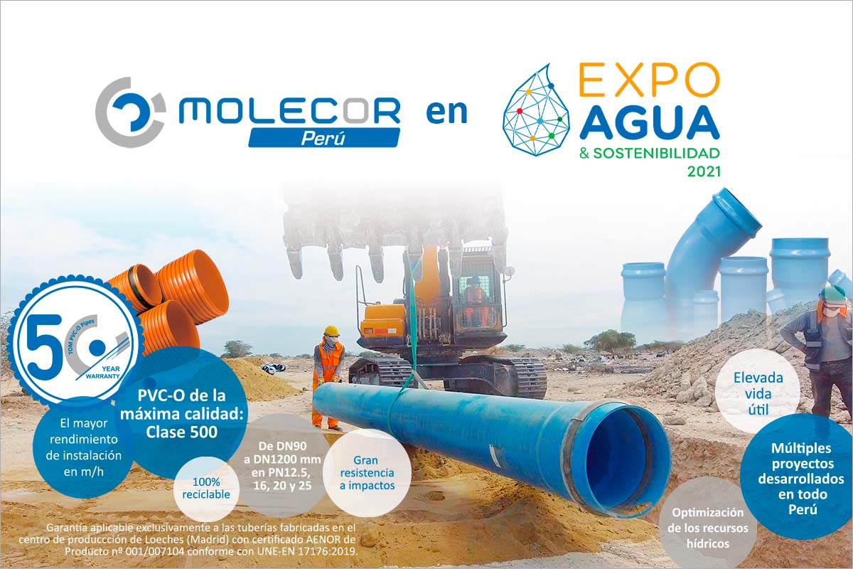 Molecor Perú en Expo Agua y Sostenibilidad