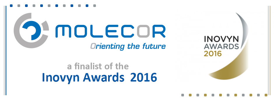 Molecor a finalist in the Inovyn Awards 2016