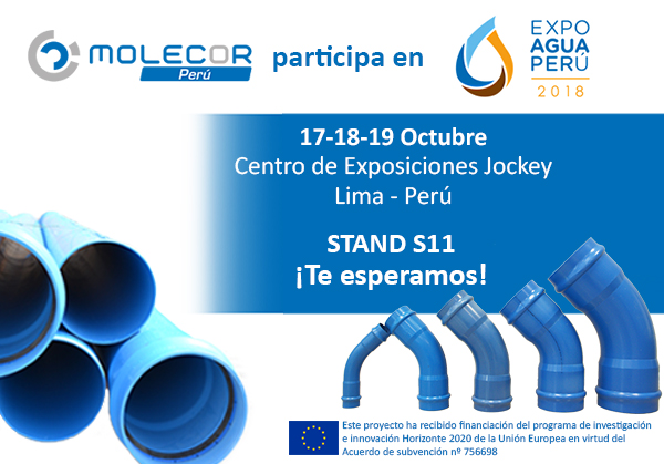 Molecor participa en Expo Agua 2018