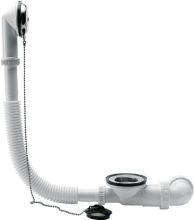 Bañera-tubo flexible anillado