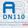 Cerqual référence la gamme AR® en DN110 de Molecor comme solution dans la FEST n°QA20-B – Chutes d’eau acoustiques