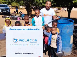 Molecor coopère à l´amélioration des communautés défavorisées à Madagascar