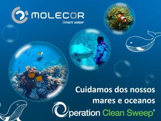 A Molecor associa-se ao cuidado dos ecossistemas marinhos no “Dia Mundial dos Oceanos” graças ao programa Operation Clean Sweep