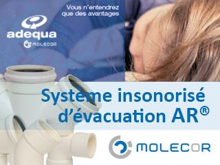 Vous n’entendrez que des avantages avec le Système d’Évacuation Insonorisé AR® Vous n’entendrez que des avantages avec le Système d’Évacuation Insonorisé AR®