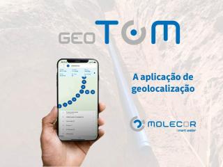 geoTOM®, o último desenvolvimento da Molecor que geoposiciona todos os elementos das redes de água fomentando a sustentabilidade e a gestão eficiente