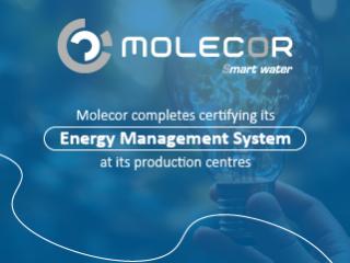 Molecor completes certifying its energy management system at its production centres