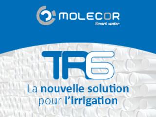 TR6®, le nouveau tube en PVC-BO qui révolutionnera le secteur de l'irrigation