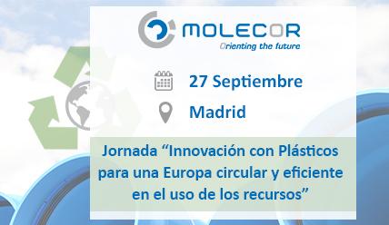 Molecor en la Jornada “Innovación con Plásticos para una Europa circular y eficiente en el uso de los recursos”