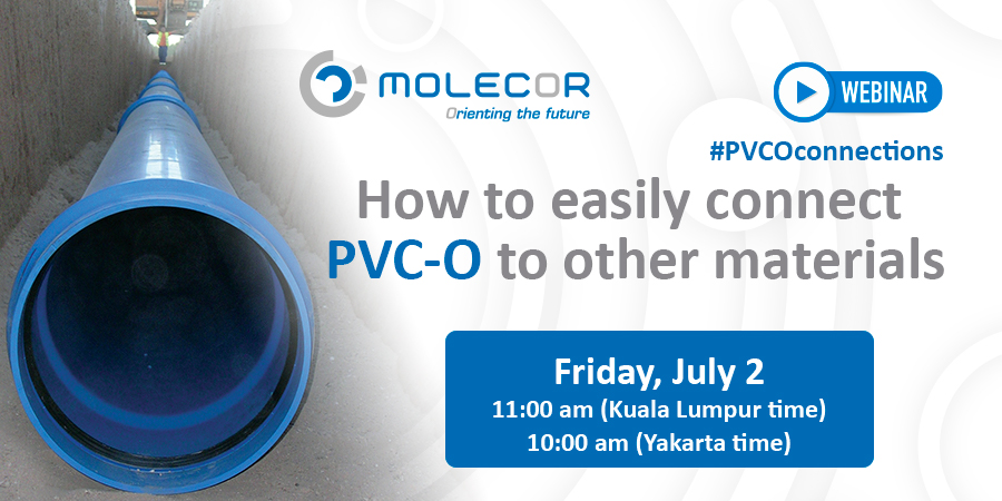 how to easily connect PVC-O to other materials