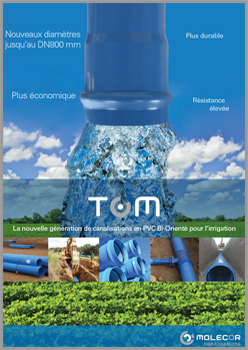 Dépliant d'irrigation PVC-BO TOM