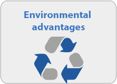 Environmental advantages